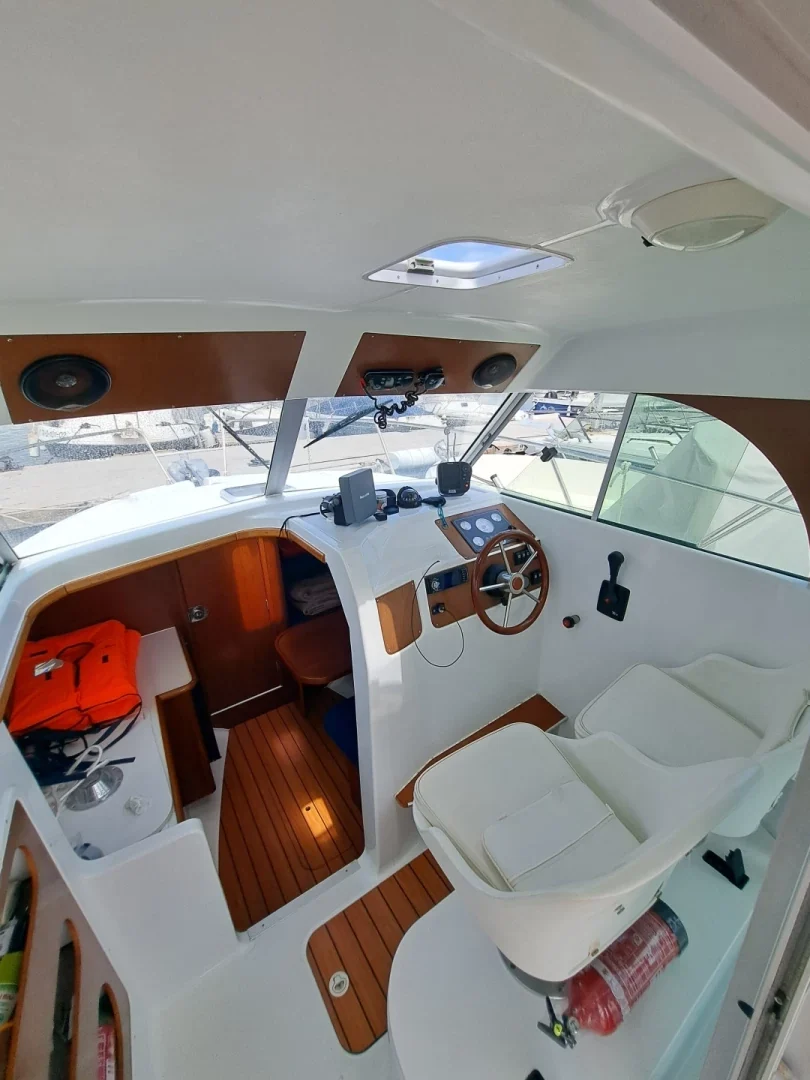 Interior y puesto de mando de Scolvus